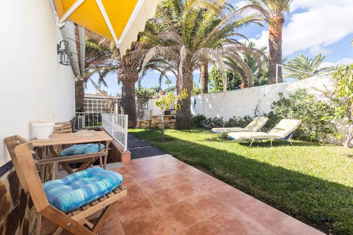 Gîte pour 2 personnes, avec jardin à Playa del Inglés