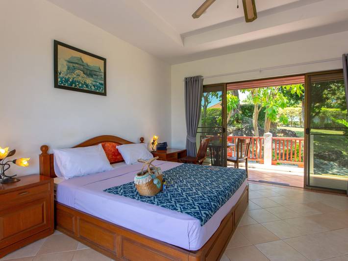 Bungalow para 8 personas, con jardín y piscina, Se admiten mascotas en Koh Samui