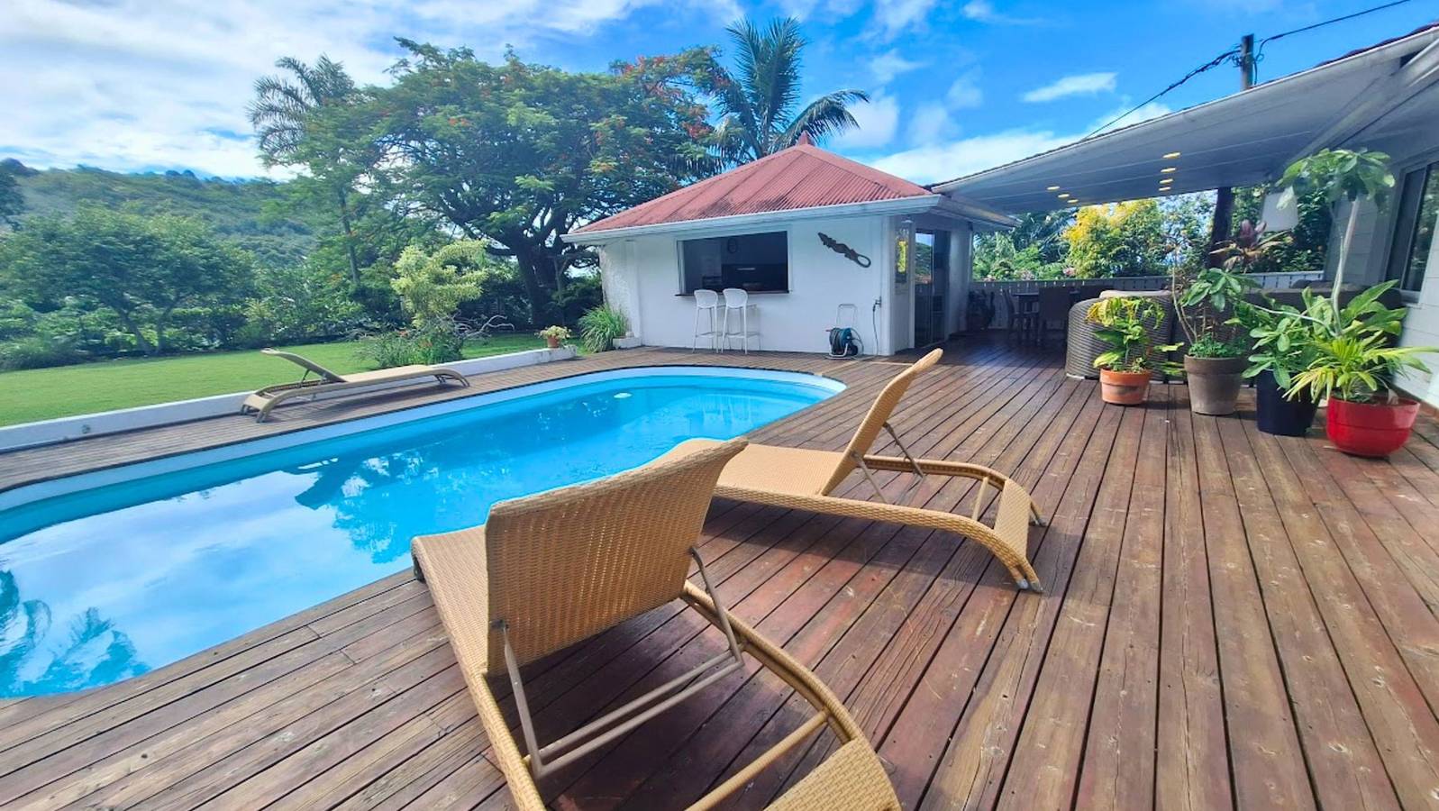 Moorea - Fare Hanahei in Mo'orea