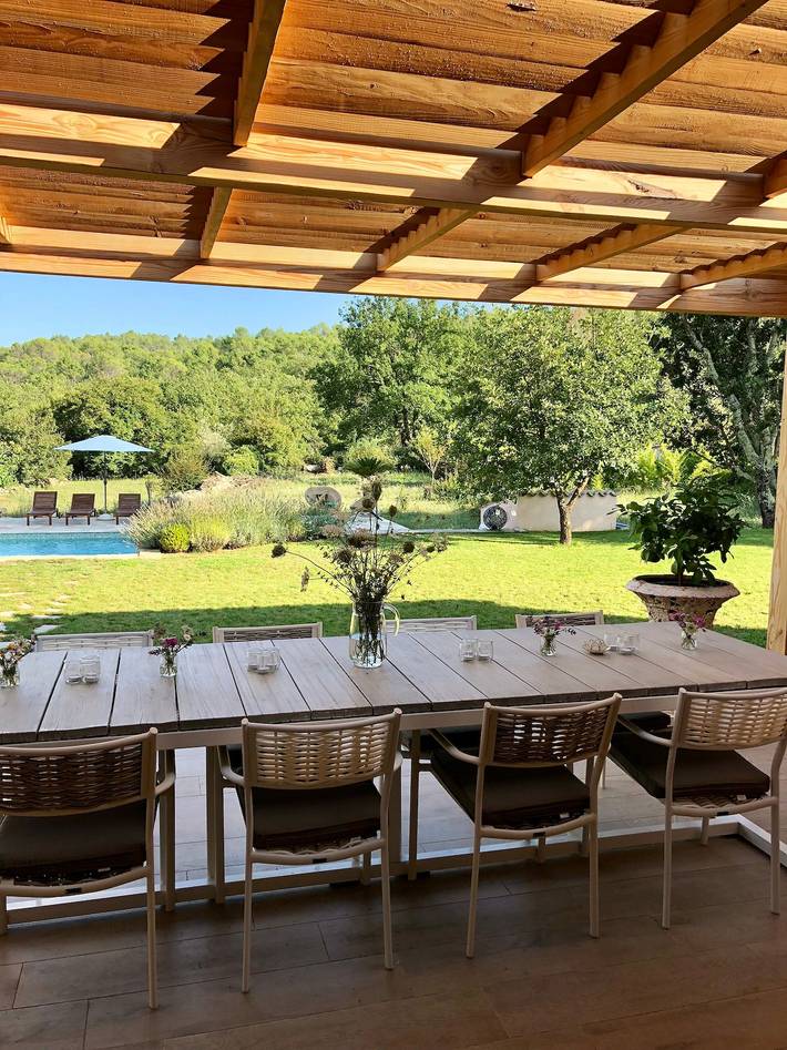 Location de vacances pour 8 personnes, avec jardin à Tourrettes - 3