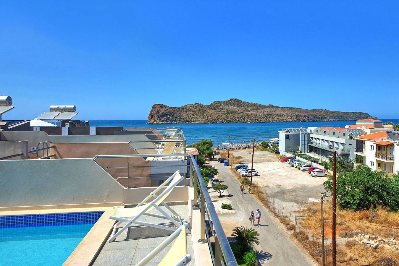 Villa für 8 Personen mit Balkon in Agia Marina, Chania und Umgebung