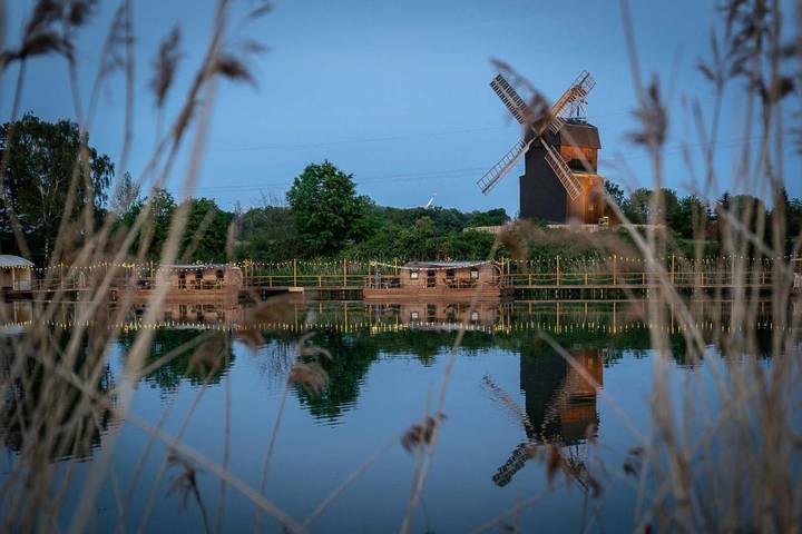 Boot für 2 Personen, mit Terrasse und Garten sowie Sauna und Seeblick in Sachsen-Anhalt - 2