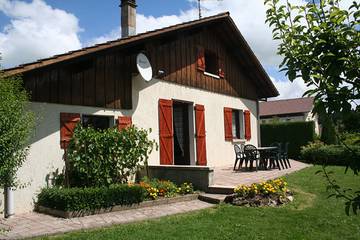 Gîte für 6 Personen, mit Terrasse, mit Haustier am Doubs