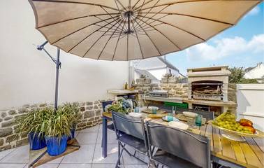 Gîte pour 5 personnes, avec terrasse à Plouhinec (Morbihan)