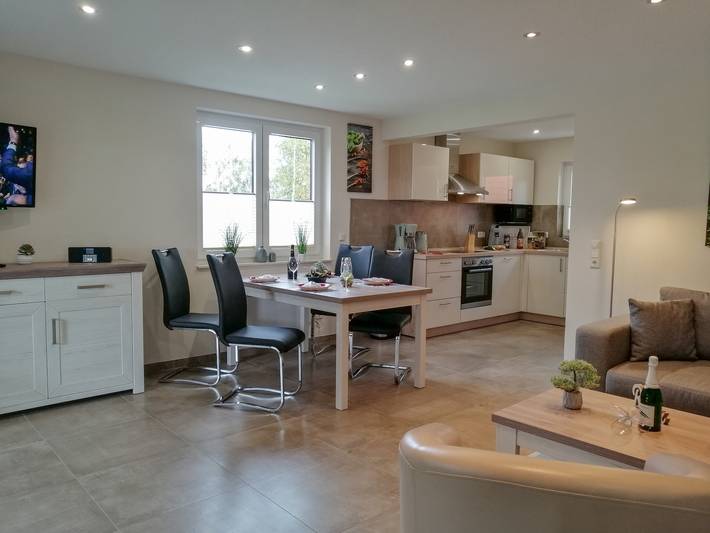 Ferienhaus für 6 Personen, mit Terrasse und Garten sowie Ausblick im Harz