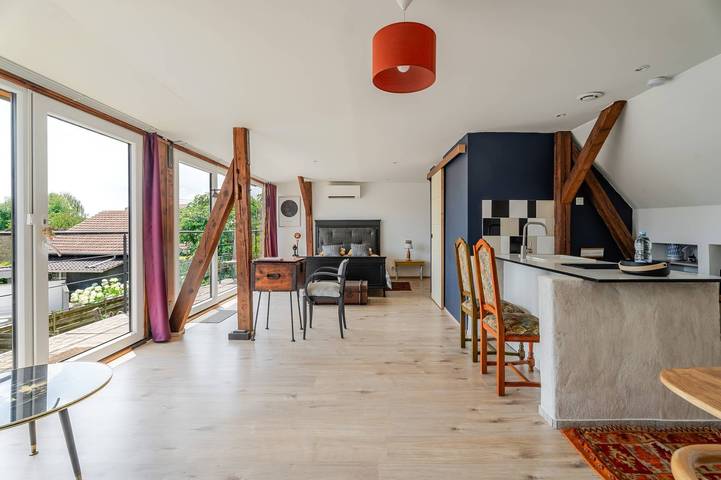 Chambre d’hôte pour 3 personnes, avec Balcon