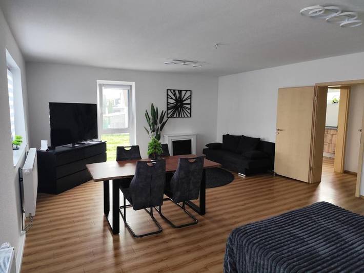 Ferienwohnung für 7 Personen, mit Terrasse und Garten sowie Sauna in Bad Buchau - 4