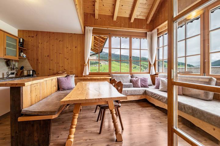 Appartamento per 6 persone, con Balcone e Giardino a Badia