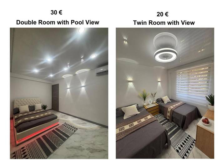 Maison d’hôte pour 2 personnes, avec jardin et piscine à Salou