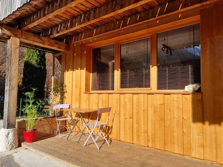 Gîte pour 2 personnes, avec jardin ainsi que terrasse et vue, animaux acceptés à Lathuile - 4