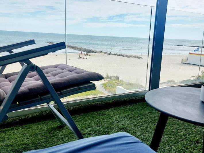 Gîte pour 4 personnes, avec terrasse et vue, animaux acceptés dans Plage Du Petit Travers Carnon Plage - 3