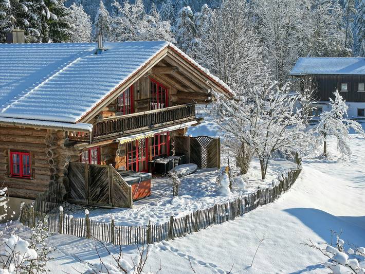 Ferienhaus für 5 Personen, mit Terrasse und Garten, mit Haustier in Ruhpolding