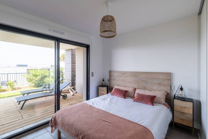 Gîte pour 5 personnes, avec balcon et jardin à Pietrosella - 4