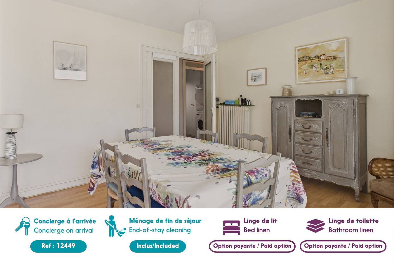Appartement entier, Vue mer - Appart pour 4 - Grand balcon in Pornichet, Côte d'Amour
