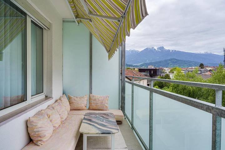 Vakantieappartement voor 2 personen, met uitzicht en terras in Innsbruck