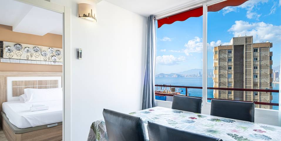 Apartment for 6 people, with garden in Benidorm