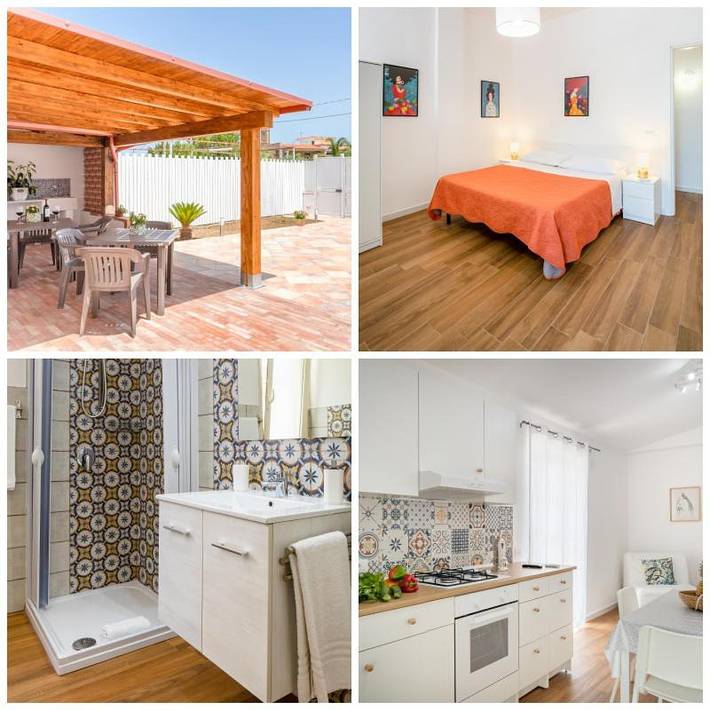 Casa vacanza per 6 persone, con panorama e giardino in Villagrazia di Carini