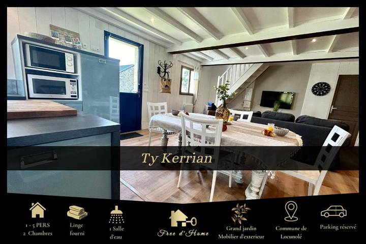 Maison de vacances pour 5 personnes, avec jardin et terrasse - 1