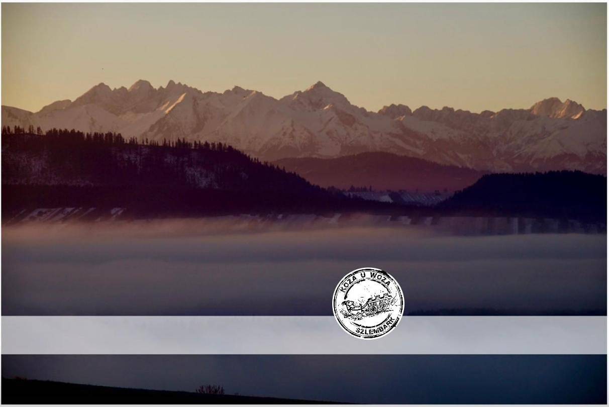 Koza U Woza - drewniany dom premium z widokiem na Tatry ecospa strefa fitness Zielona Farma healinggarden - slowtravel 24h self check-in in Karpaty (Polska)