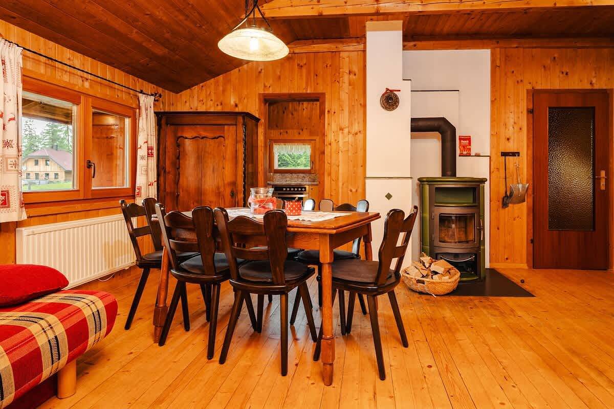 Blockhütte für 6 Personen mit Garten in Arriach, Gerlitzen