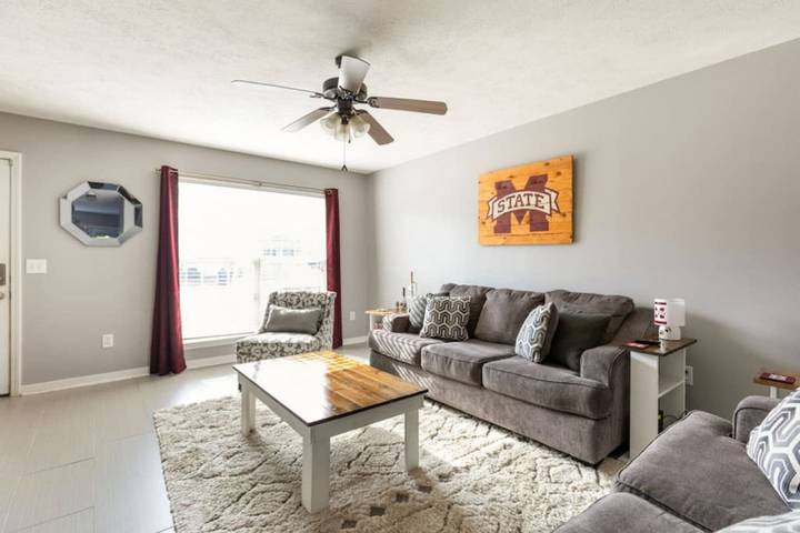 Vacation house for 4 people, with yard in Mississippi