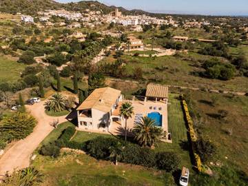 Villa in Calonge (Mallorca), Santanyí für 12 