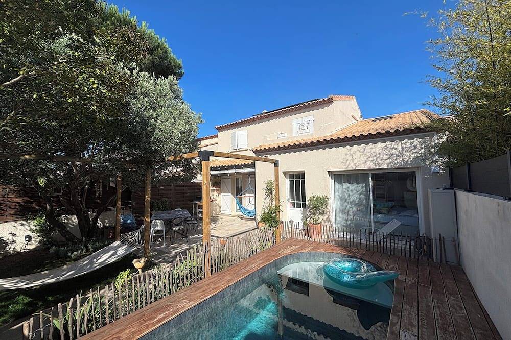 Maison très agréable à vivre avec piscine, jardin, clim à - de 10 min des plages in Pérols, Côte méditerranéenne (France)
