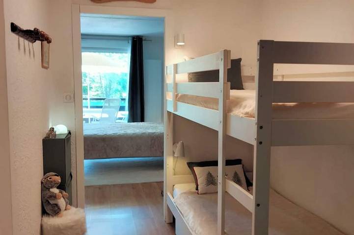 Appartement de vacances pour 4 personnes, avec balcon