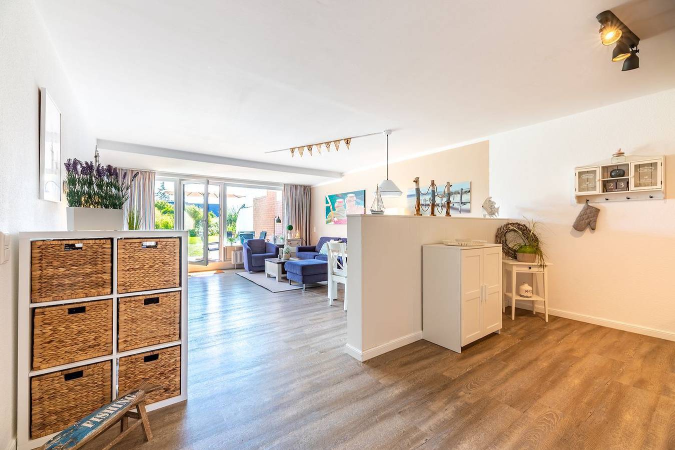 Ganze Wohnung, 3-Zimmer im Erdgeschoß mit Terrasse nach Süden und Strandnah in Greveling, Wyk auf Föhr