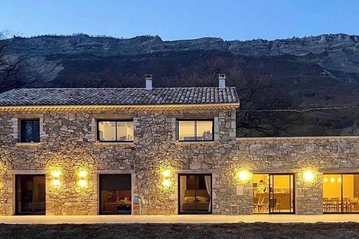 Maison de vacances pour 10 personnes, avec jardin