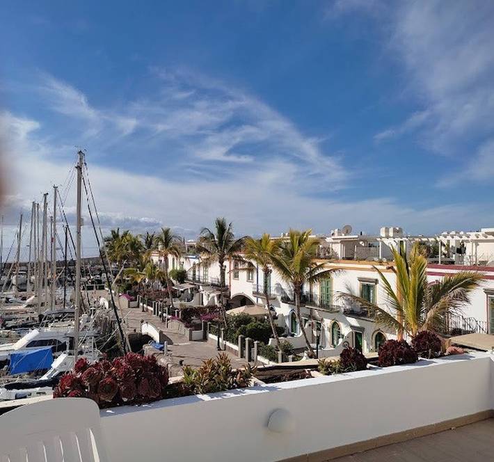 Apartment for 4 people, with balcony and ocean view in Puerto de Mogan