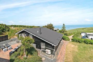 Ferienhaus mit Meerblick für 5 Personen, mit Terrasse in Dänemark an der Nordsee