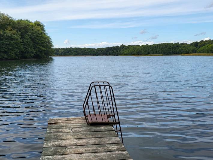 Ferienwohnung für 5 Personen, mit Seeblick und Terrasse sowie Garten, mit Haustier im Ruppiner Land - 4