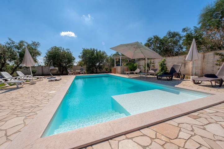 Villa per 4 persone, con Giardino a Lequile