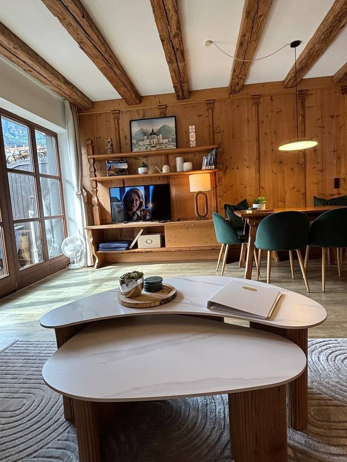 Ganze Ferienwohnung, Ammergold mit herrlichem Bergblick in Oberammergau, Bayerische Alpen