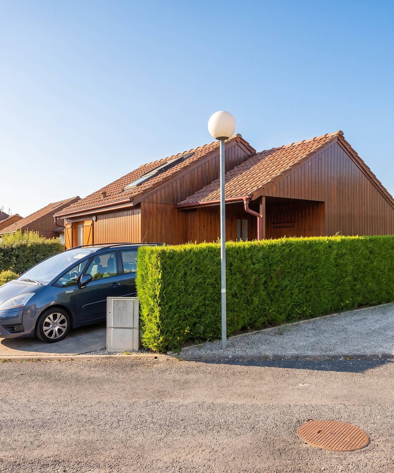 Chalet confortable à Giffaumont-Champaubert avec terrasse in Lac de Der-Chantecoq (Giffaumont-Champaubert), Giffaumont-Champaubert