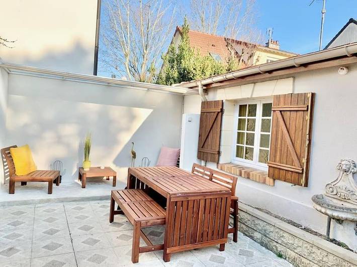 Maison de vacances pour 7 personnes, avec Terrasse ainsi que Jardin et Vue à Antony