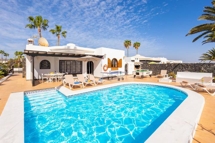 Casa rural para 6 personas, con vistas al mar además de terraza y jardín en Tías - 3