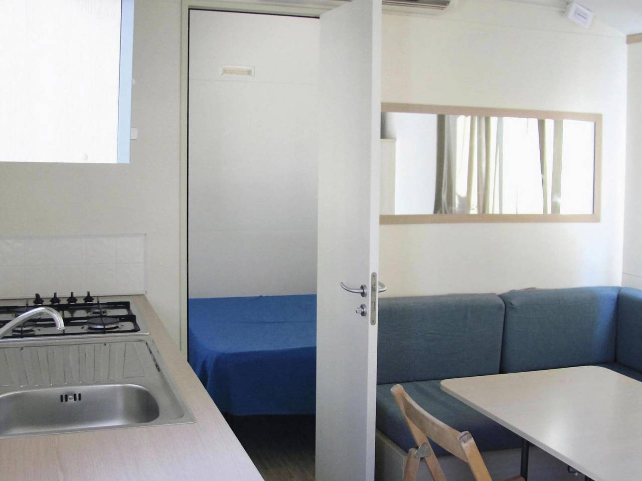 Stacaravan op camping Toscolano in Toscolano Maderno in Maderno, Toscolano-Maderno