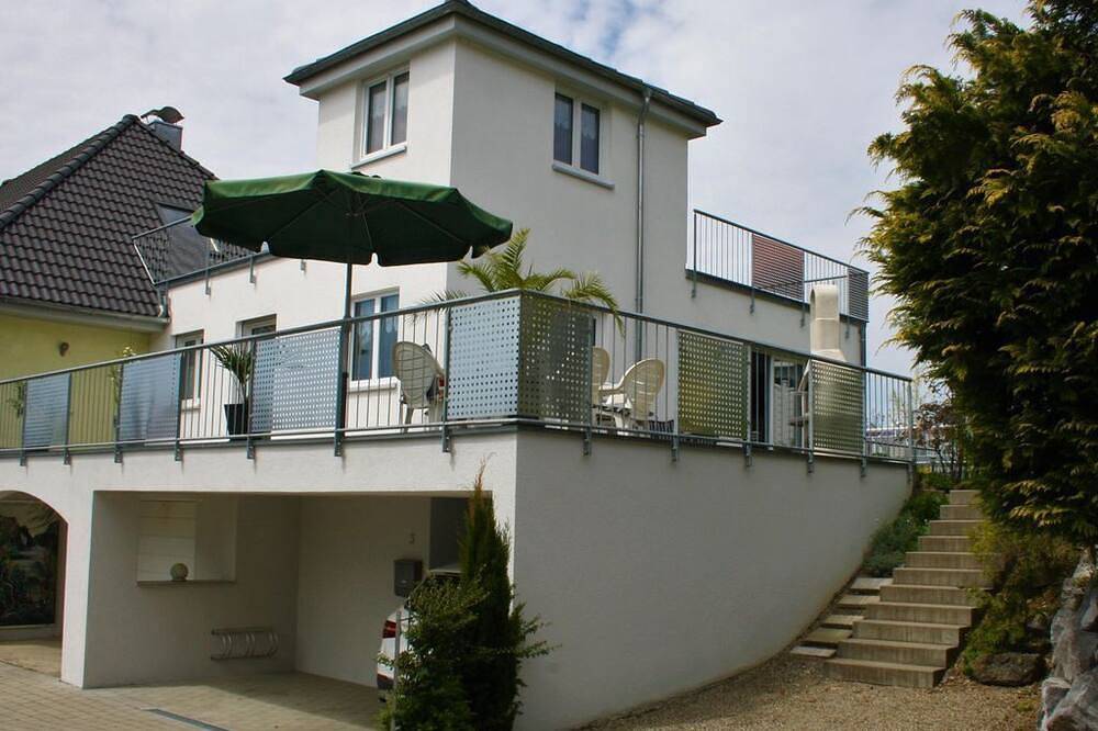 Ganze Wohnung, Haus der 3 Regionen - Appartement/Fewo, Toilette und Bad/Dusche getrennt in Bad Wurzach, Württembergisches Allgäu