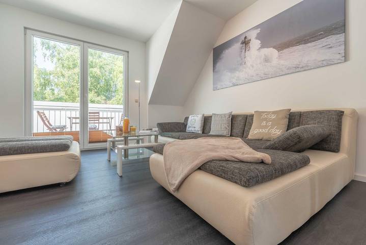 Ferienwohnung für 3 Personen, mit Balkon in Börgerende-Rethwisch