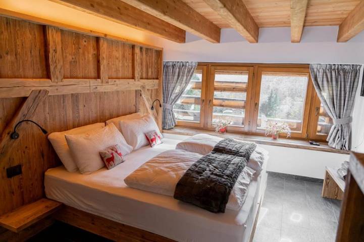 BnB für 2 Personen, mit Garten und Sauna sowie Ausblick, mit Haustier in den Dolomiten - 4
