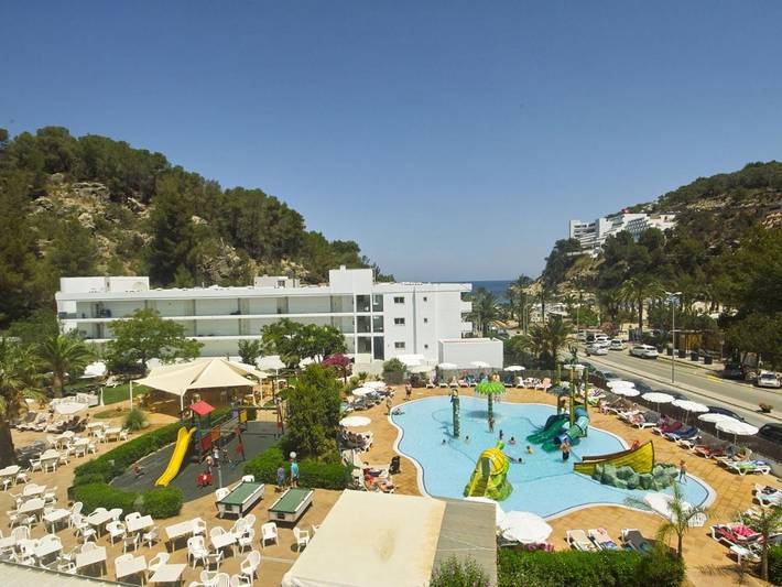 Bungalow für 4 Personen, mit Ausblick und Garten sowie Pool auf Ibiza - 4