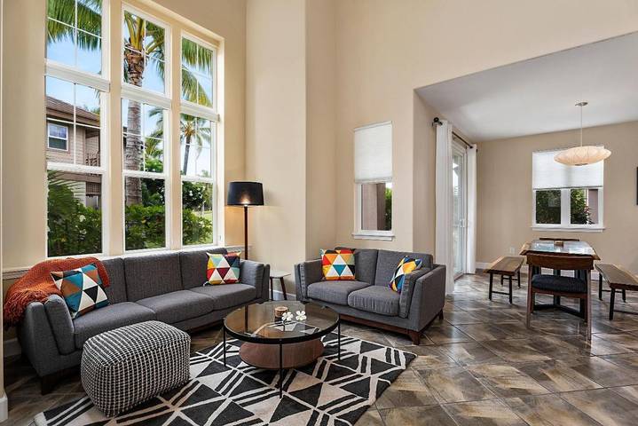 Villa pour 4 personnes, avec piscine et jardin dans Hawai