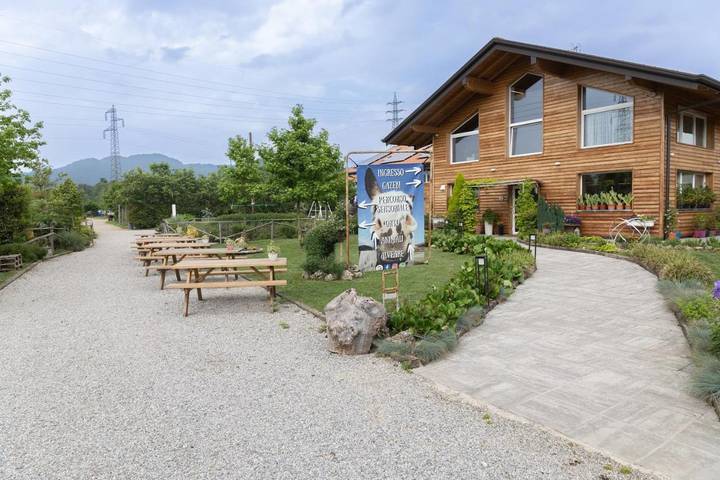Casa vacanza per 3 persone, con Giardino e Panorama a Villa d'Adda