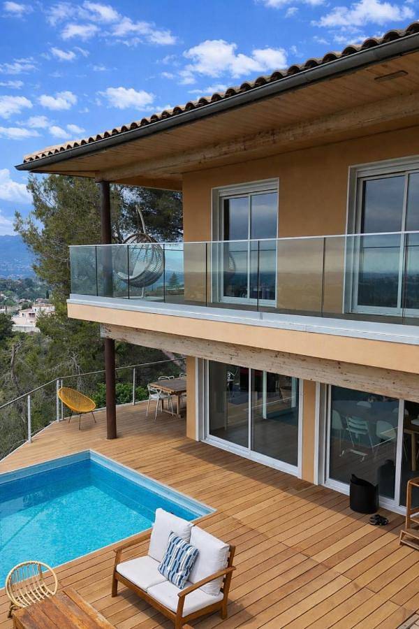 Sublime villa avec piscine et vue panoramique in Colomars, Côte méditerranéenne (France)