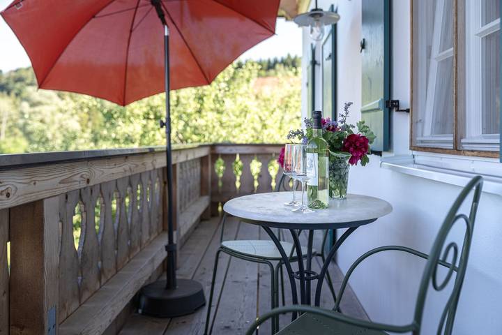 Ferienwohnung für 4 Personen, mit Balkon und Garten in Rottenbuch - 4
