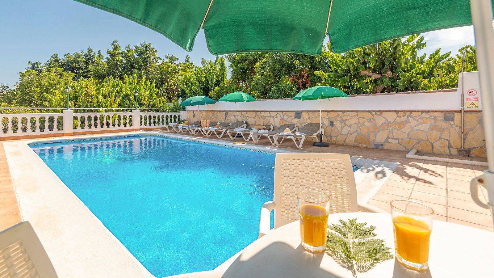 Villa Cañadu Nerja by Ruralidays in Rio Chillar, Frigiliana