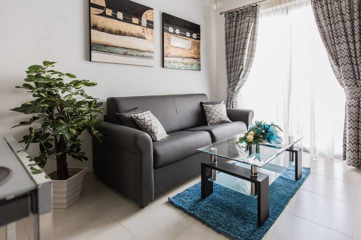 Ganze Wohnung, Ferienwohnung für 4 Personen mit Balkon in Marsaskala, Insel Malta