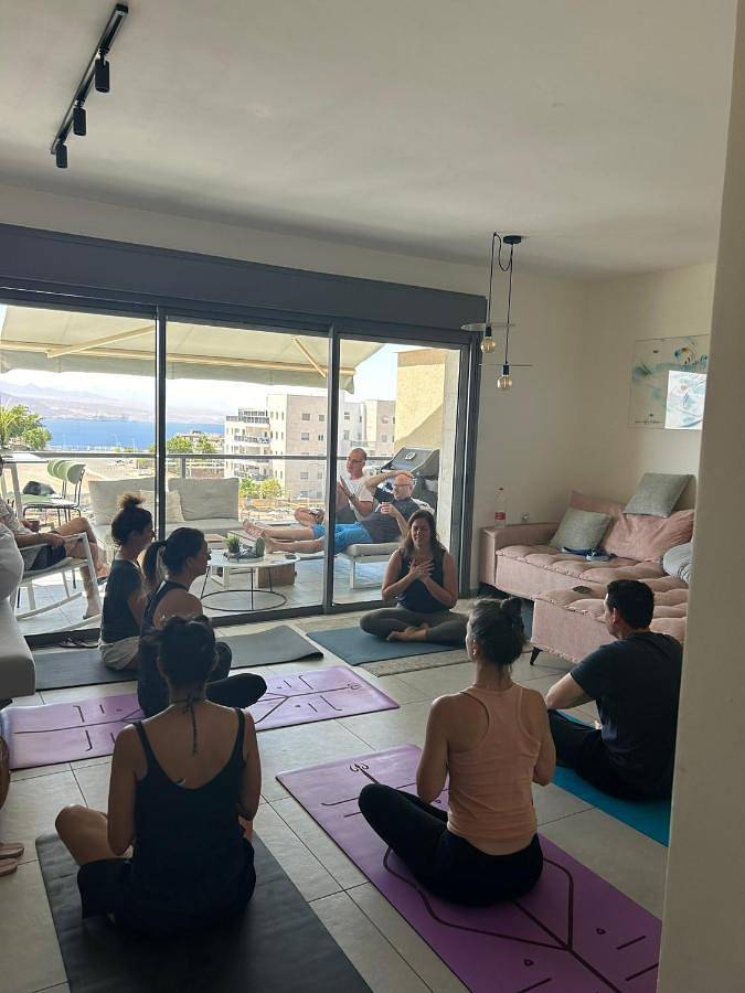 Gîte pour 5 personnes, avec vue ainsi que vue sur le lac et balcon à Eilat - 2